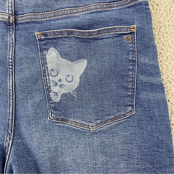 Madewell High Waist Denim Shorts with Graphic Designs - Picture 6 of 16